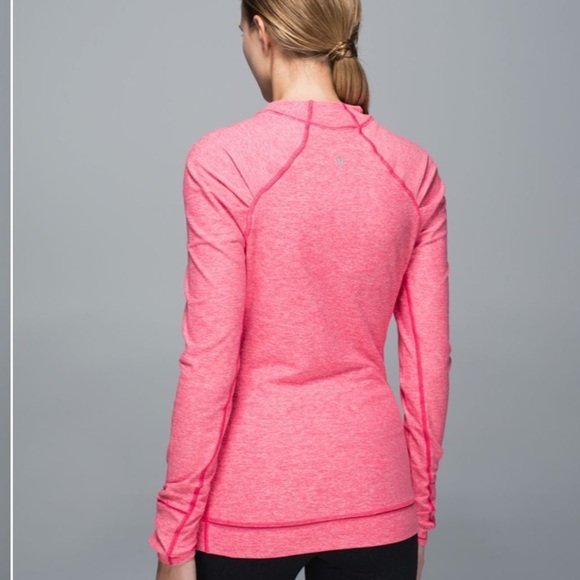LULULEMON| Think fast Long sleeve* Heathered boom juice | size 8 - Picture 3 of 11